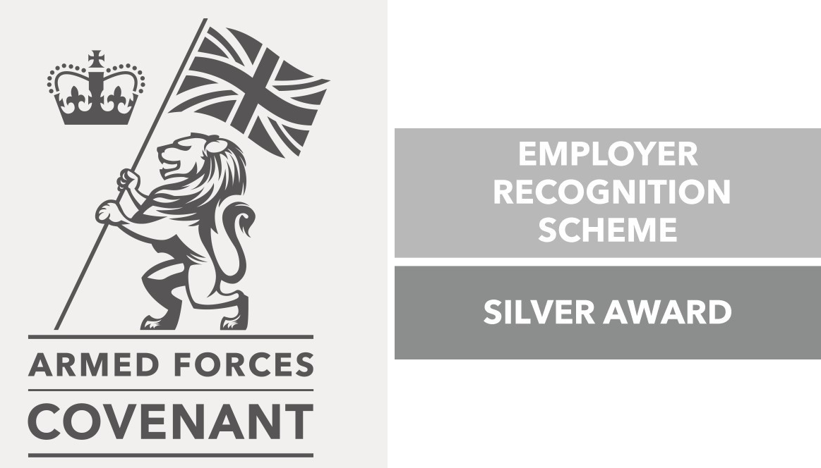 Armed Forces Covenant Silver Award badge